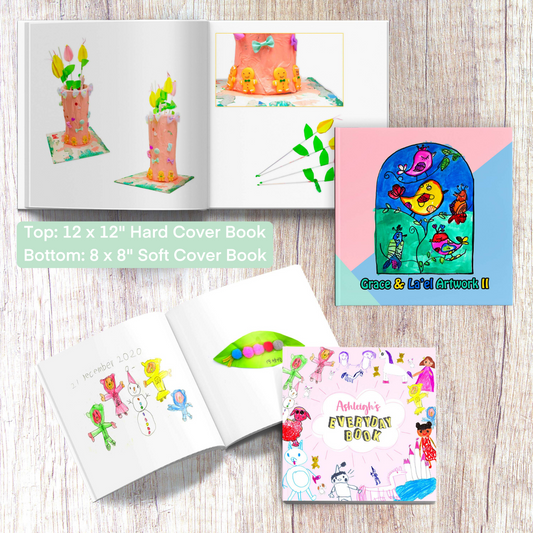 Personalised Art Book [Exclusively for Da Little Arts School Students]