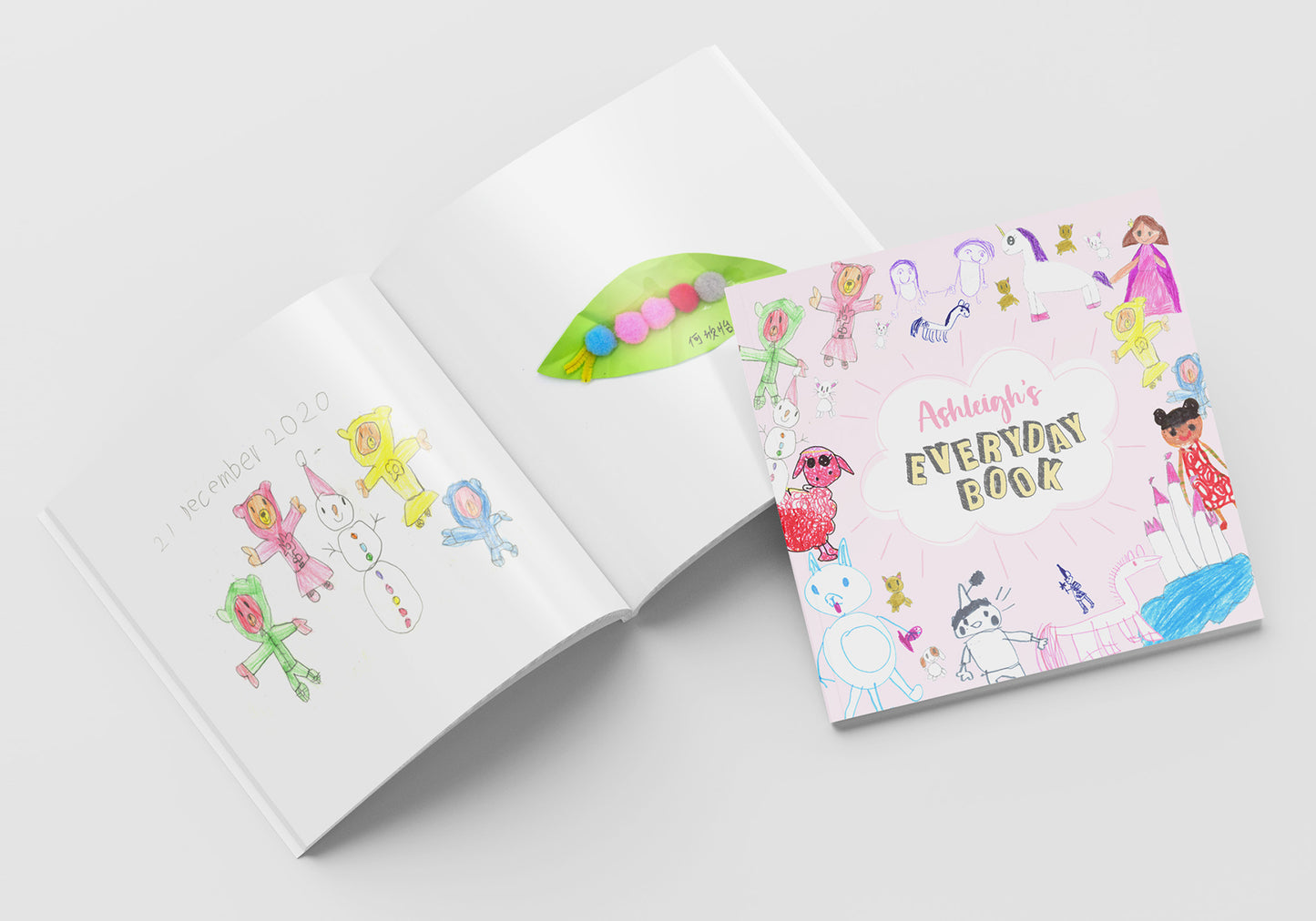 Personalised Art Book [Exclusively for Da Little Arts School Students]